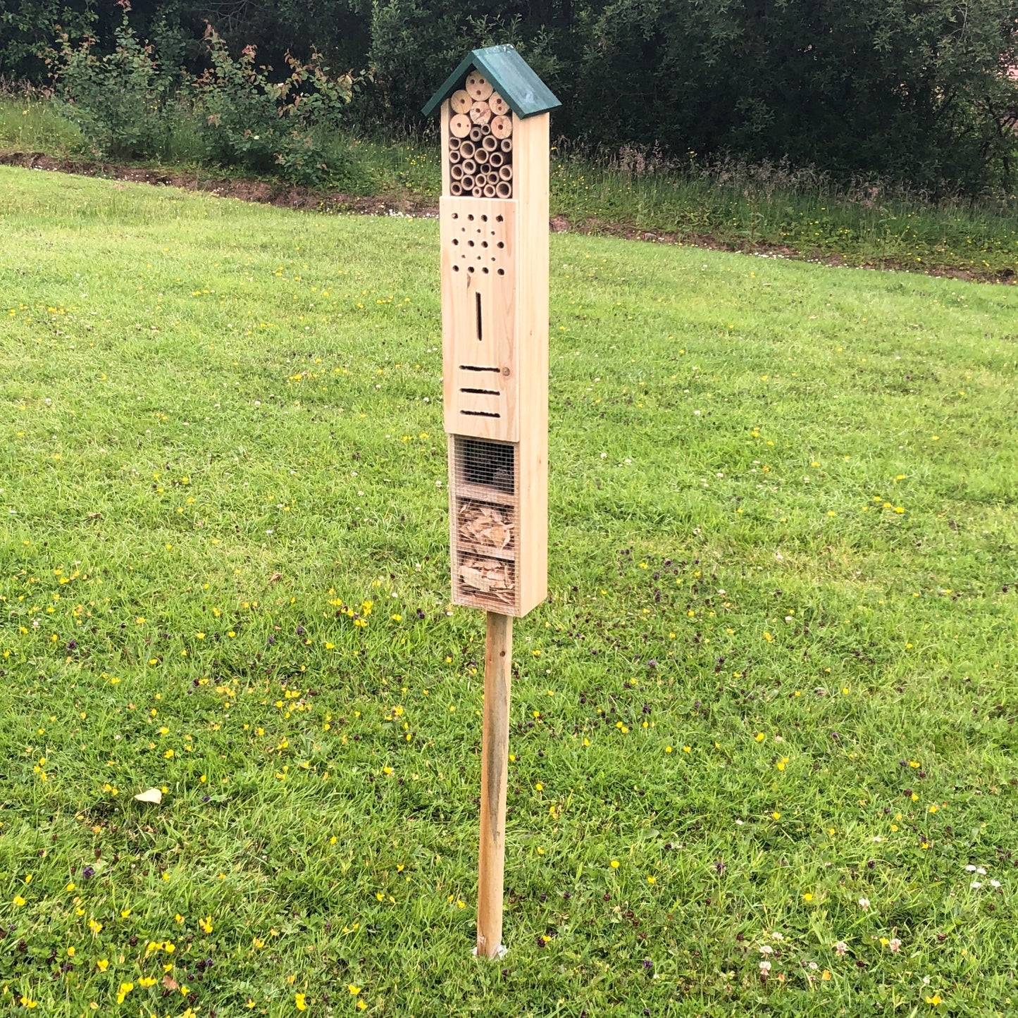 Insect Hotel 15x11x150 cm Firwood - OLBRIT