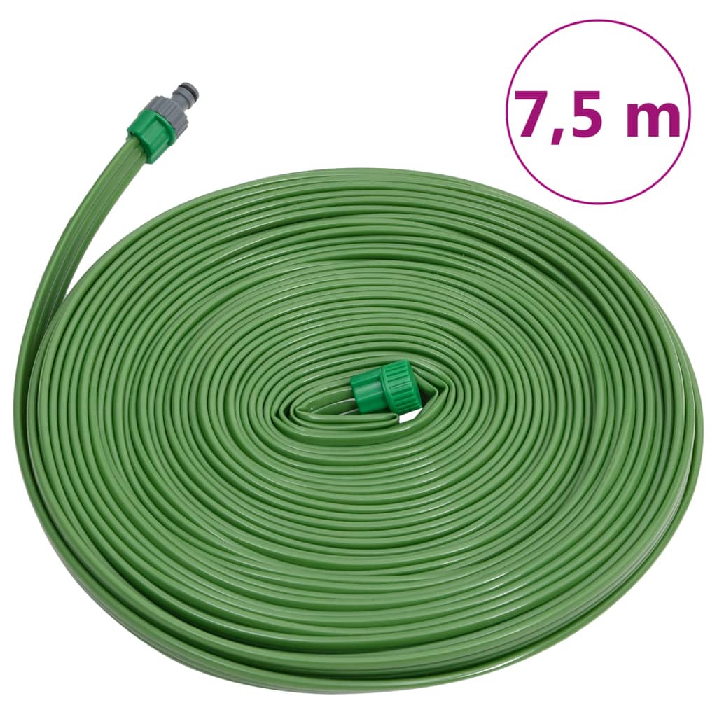 3-Tube Sprinkler Hose Green 7.5 m PVC - OLBRIT