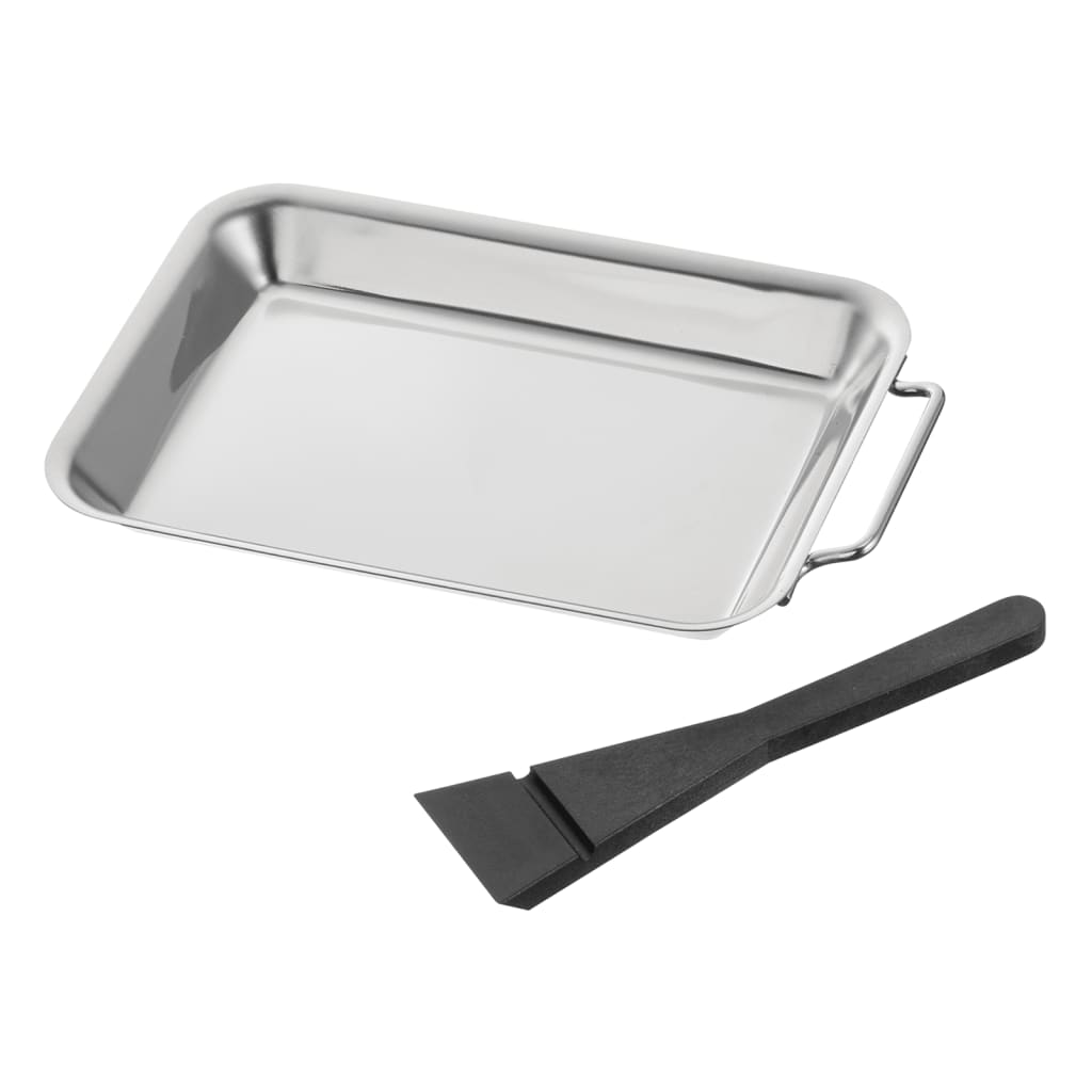6 Piece BBQ Grill Pans Set Stainless Steel - OLBRIT