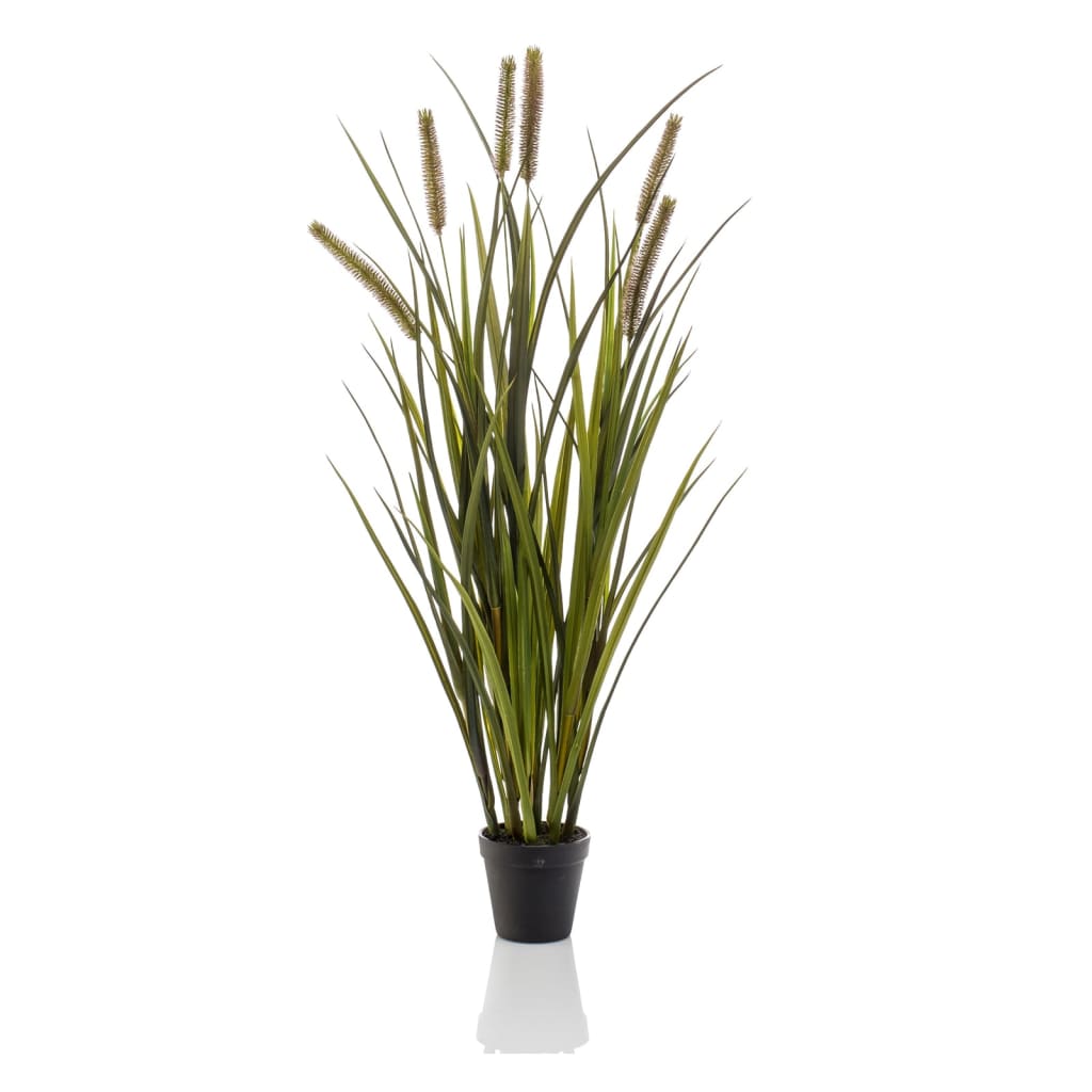 Artificial Cattails Grass 85 cm in Pot - OLBRIT