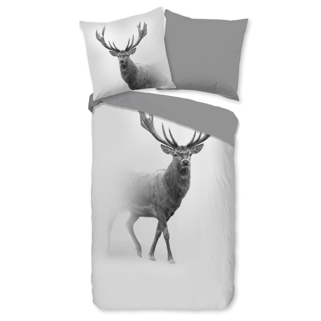 Duvet Cover GREY DEER 135x200 cm - OLBRIT