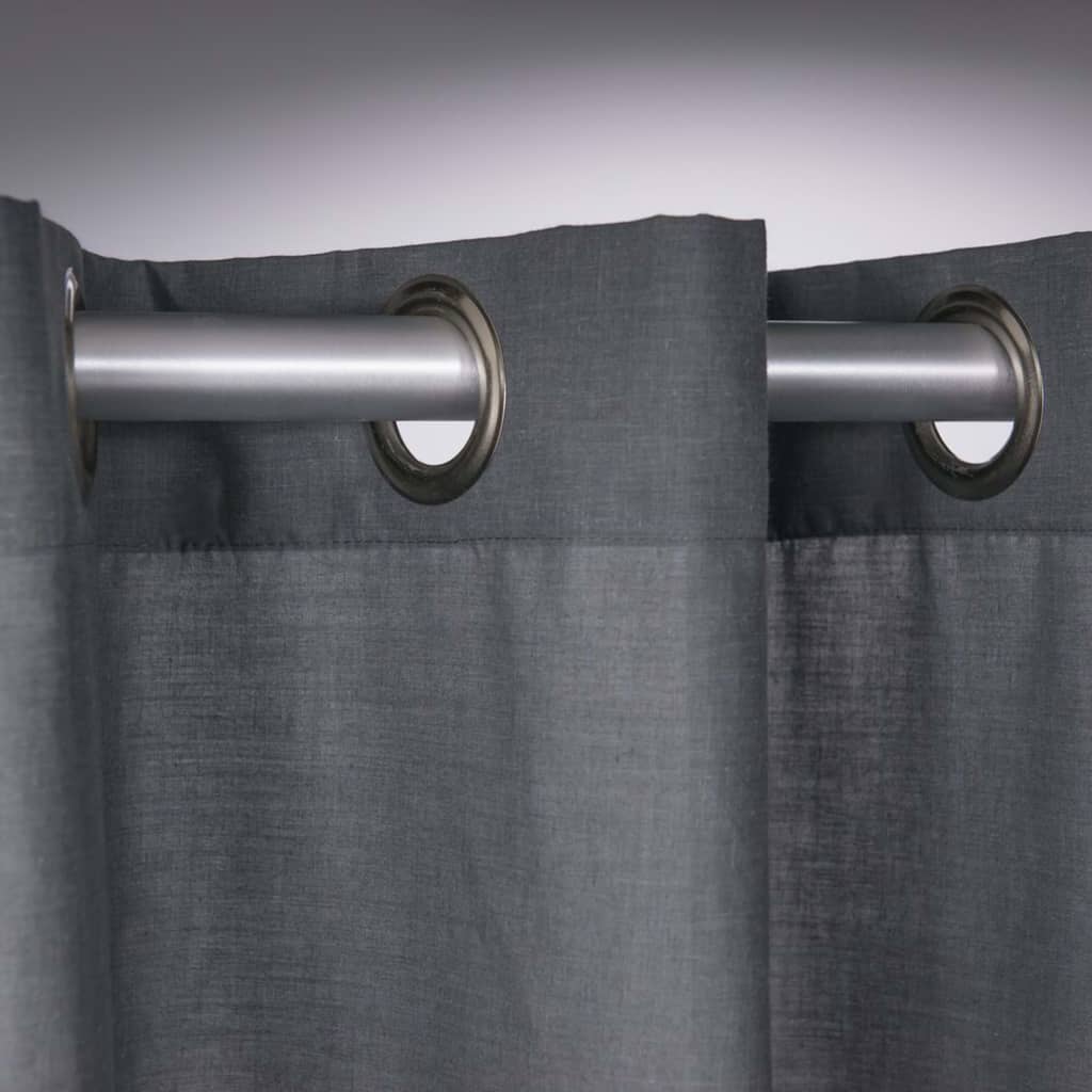 Shower Curtain Coloris 180x200 cm Grey - OLBRIT