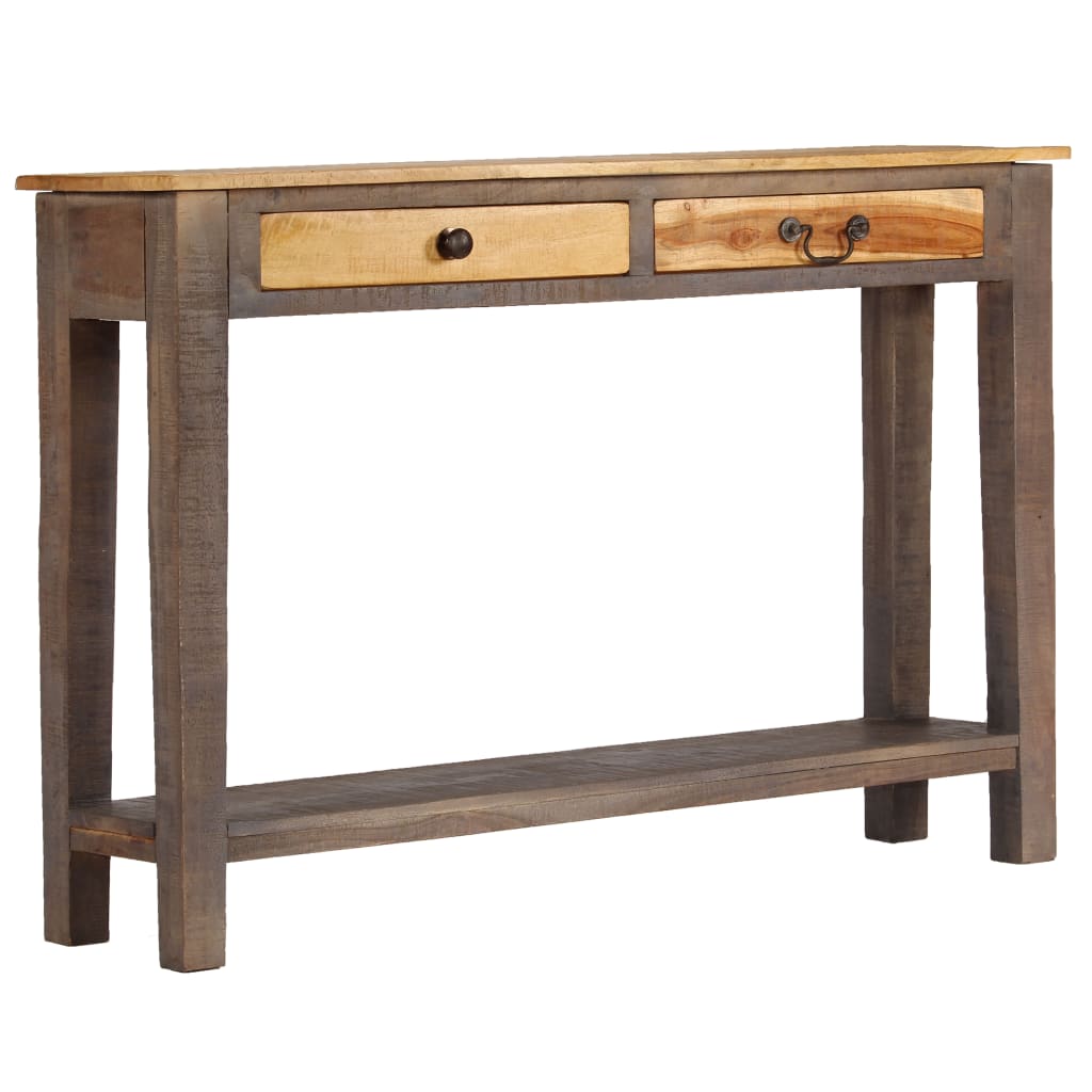 Console Table Solid Wood Vintage 118x30x80 cm - OLBRIT
