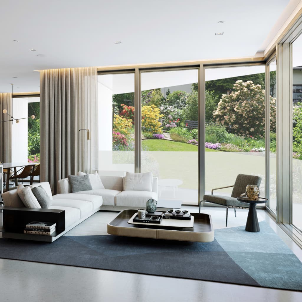 Pure Frosted Privacy Window Film Milk Glass Adhesive 0.9x50 m - OLBRIT