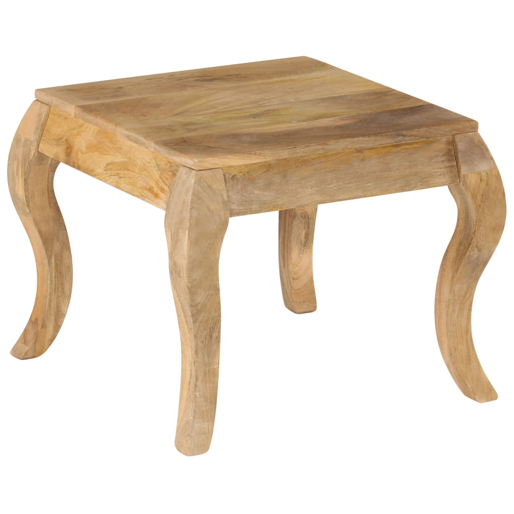 vidaXL End Table 45x45x40 cm Solid Mango Wood - OLBRIT
