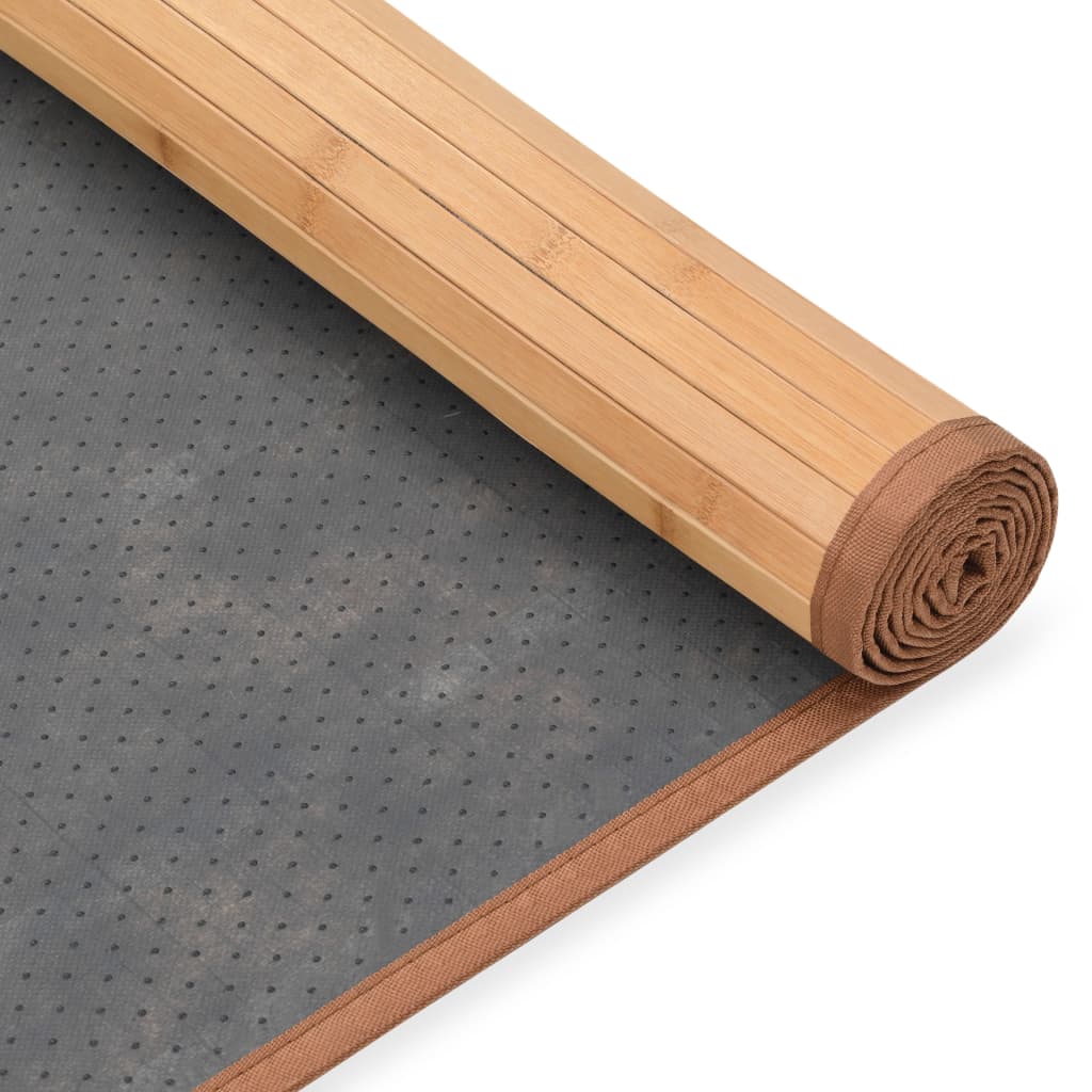 Rug Bamboo 80x200 cm Brown - OLBRIT