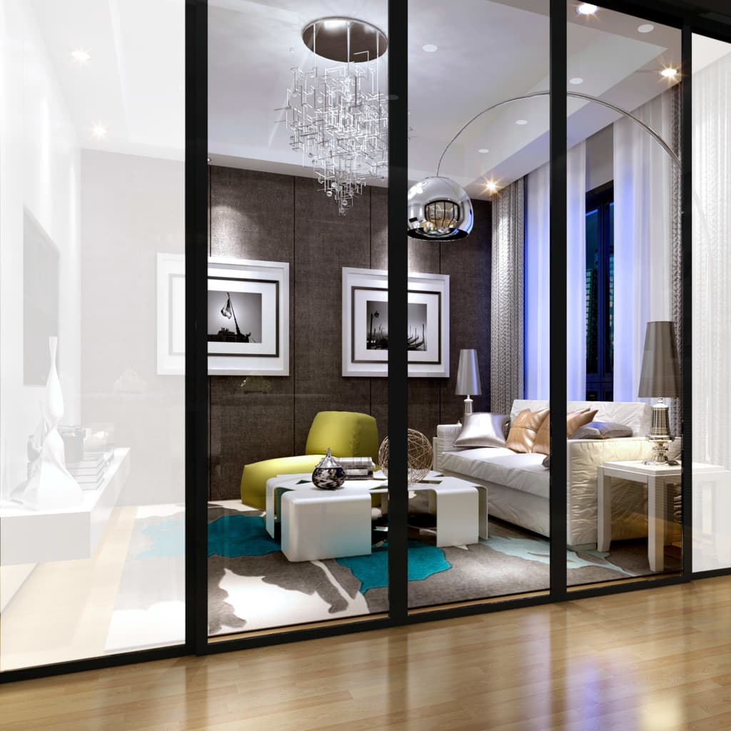 Pure Frosted Privacy Window Film Milk Glass Adhesive 0.9x5 m - OLBRIT