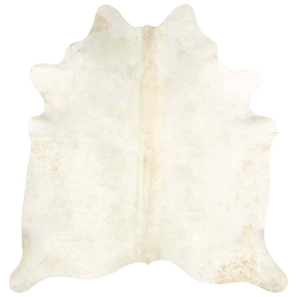 Real Cow Hide Rug 150x170 cm Beige - OLBRIT