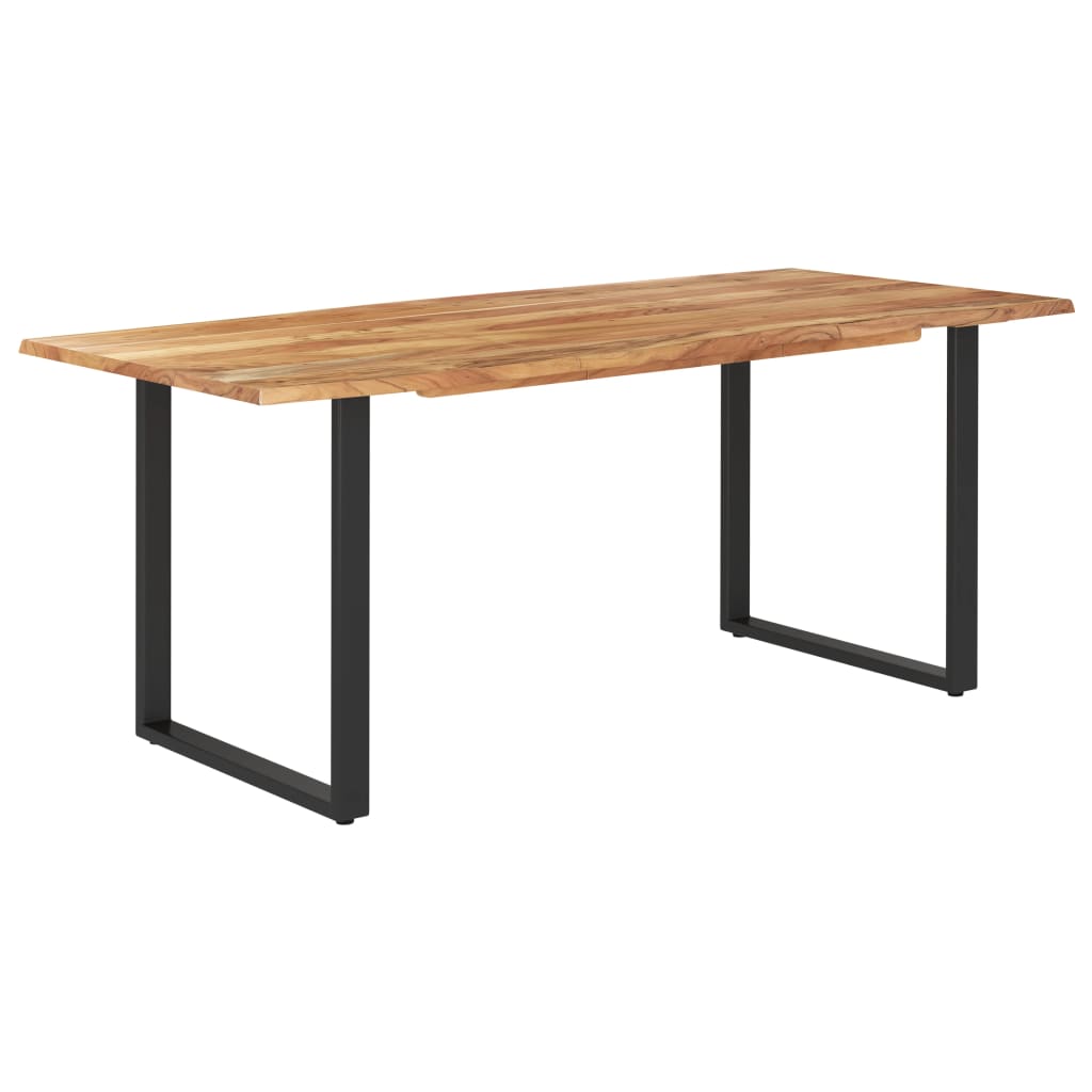 Dining Table 180x90x76 cm Solid Acacia Wood - OLBRIT