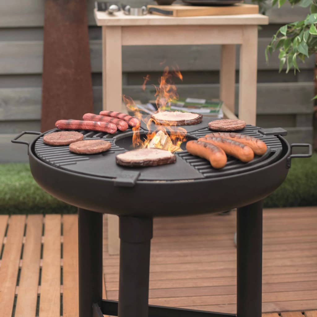 BBQ Plancha Grill Black Steel - OLBRIT