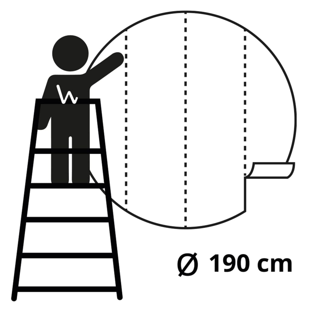 Wallpaper Circle The Kingfisher 190 cm - OLBRIT