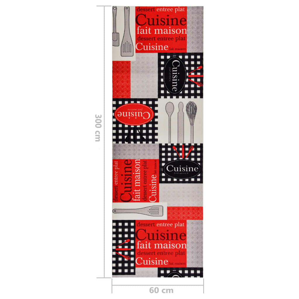 Kitchen Carpet Washable Cuisine 60x300 cm - OLBRIT