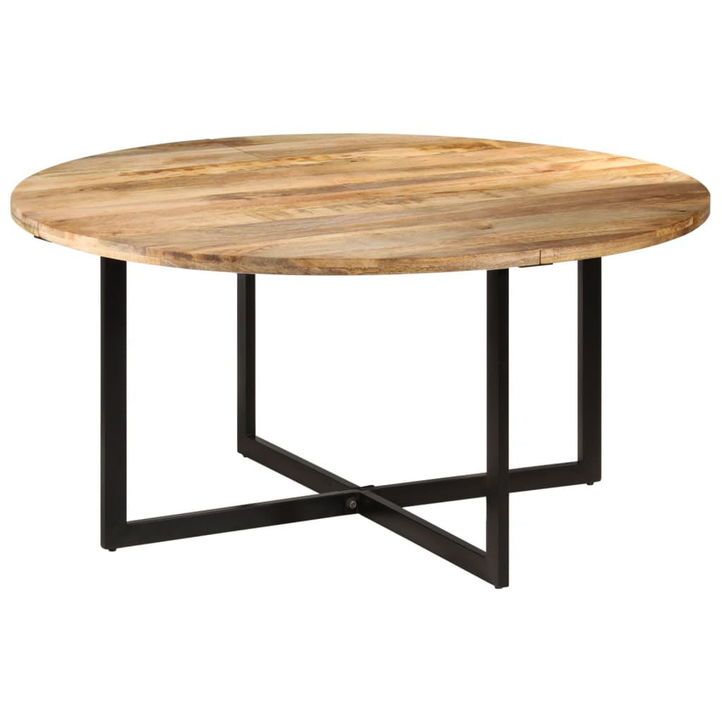 Dining Table 150x75 cm Solid Wood Mango - OLBRIT