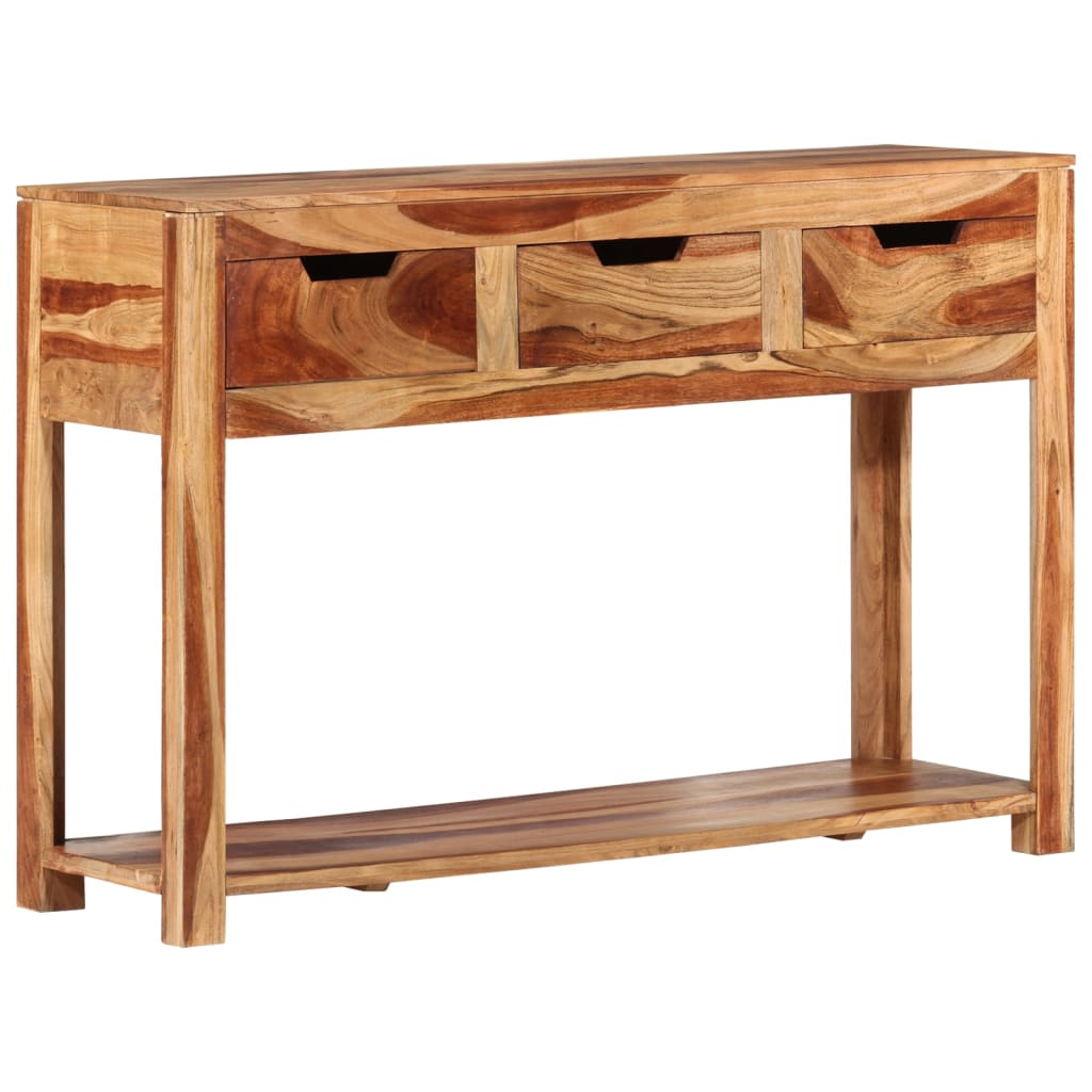 Console Table 110x35x75 cm Solid Wood Acacia - OLBRIT
