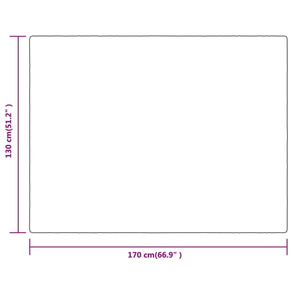 Blanket Ultimate Grey 130x170 cm Polyester - OLBRIT