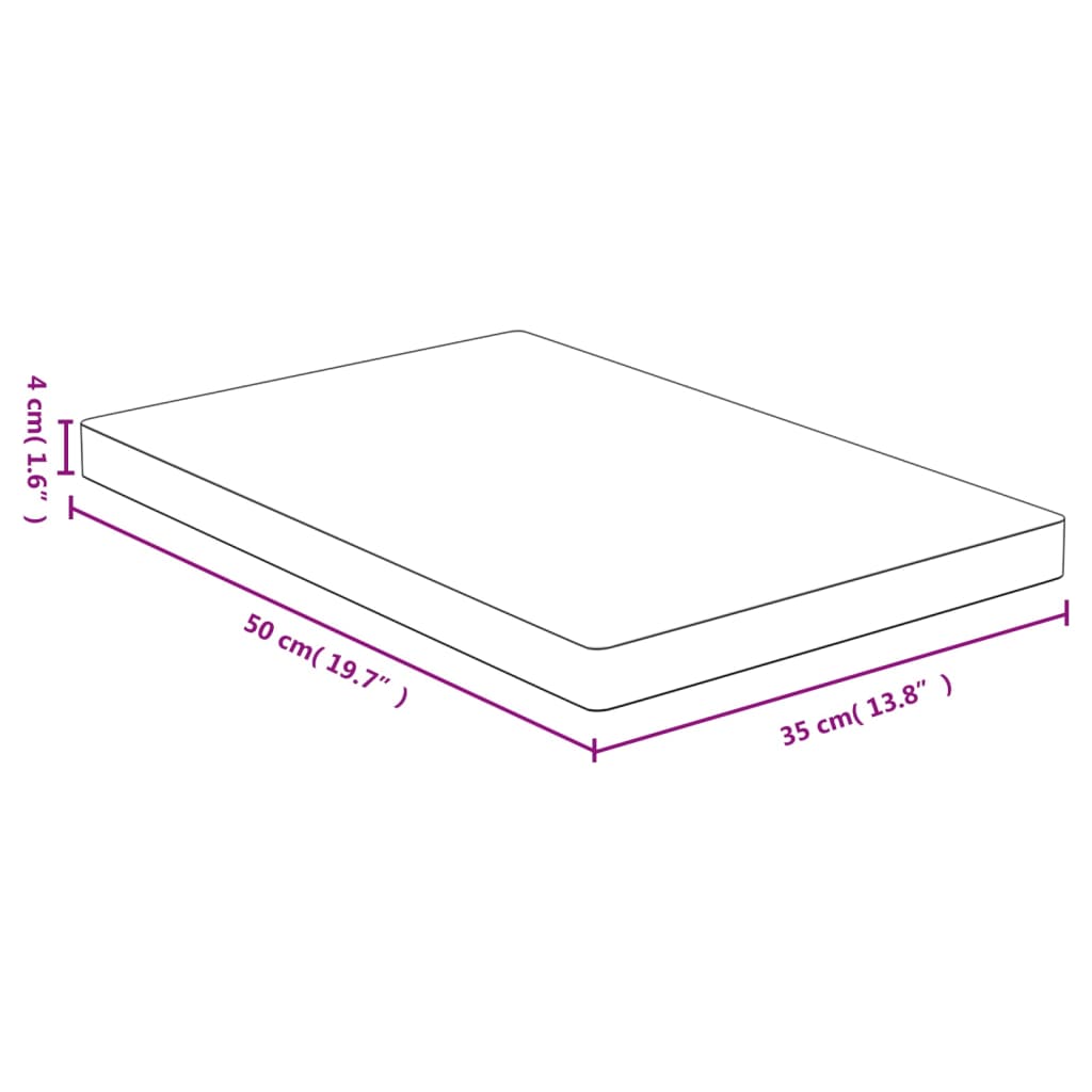 Bamboo Chopping Board 35x50x4 cm - OLBRIT
