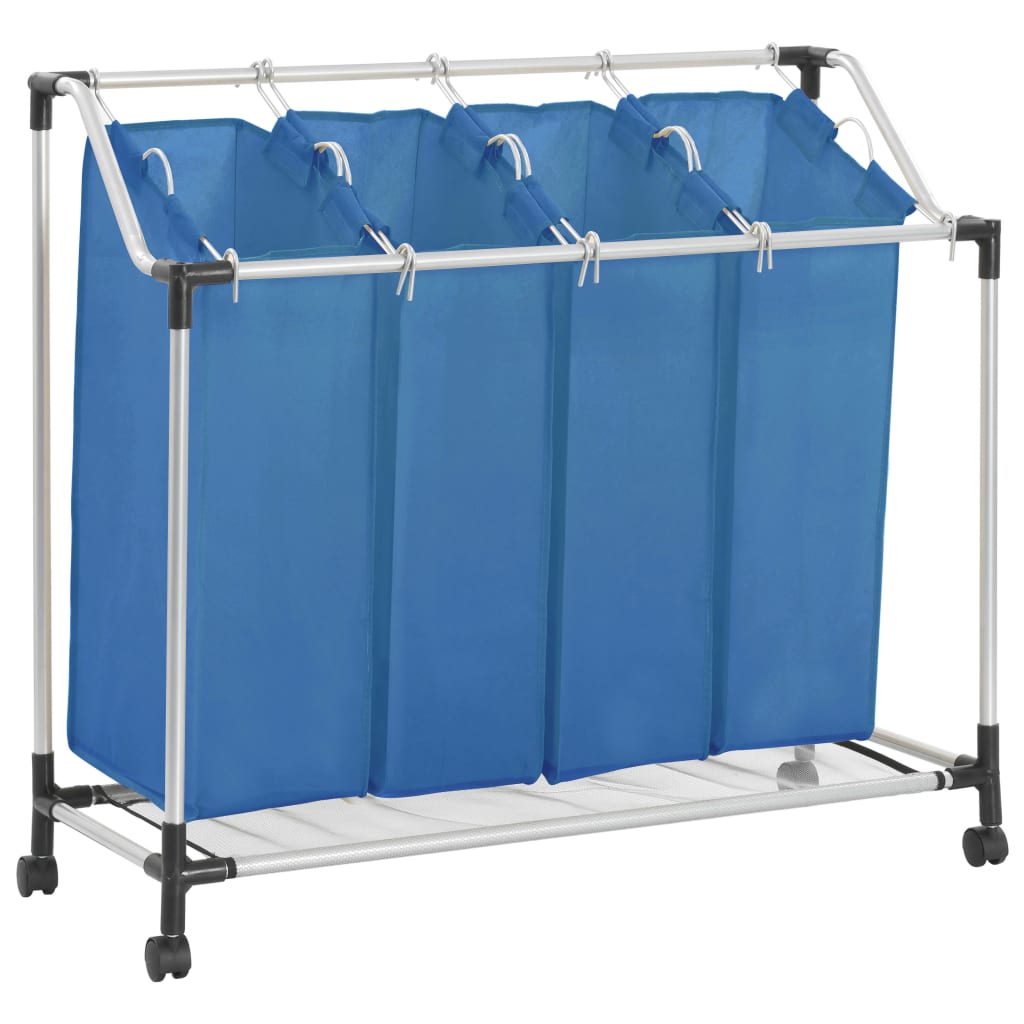 Laundry Sorter with 4 Bags - OLBRIT