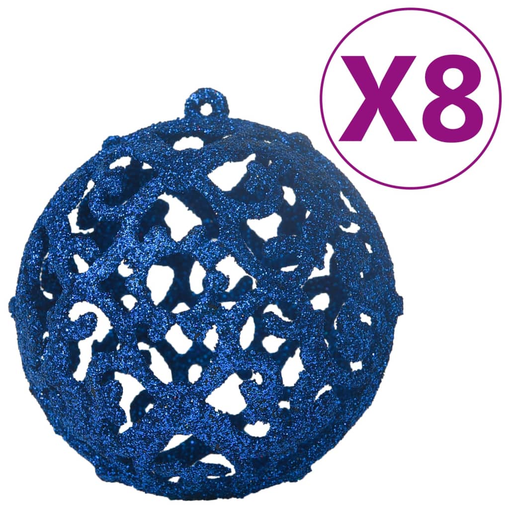 100 Piece Christmas Ball Set Blue - OLBRIT