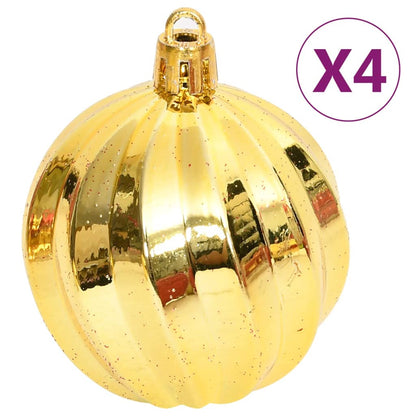 108 Piece Christmas Bauble Set Gold and Red - OLBRIT