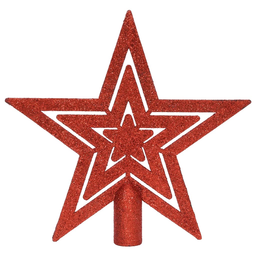 108 Piece Christmas Bauble Set Red and White - OLBRIT