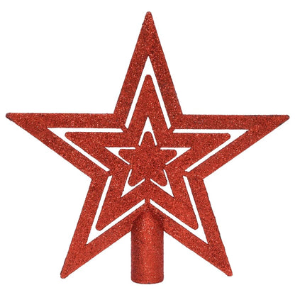 108 Piece Christmas Bauble Set Red and White - OLBRIT