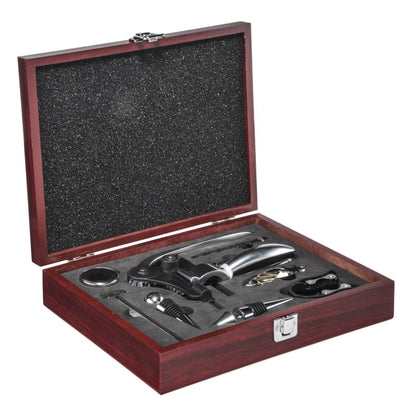 10 Piece Wine Accessory Set with Case - OLBRIT