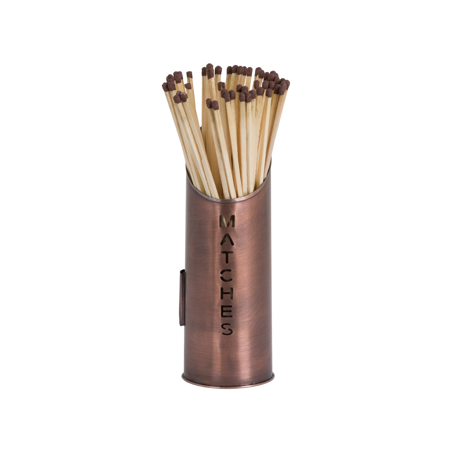 Copper Finish Logs And Kindling Buckets & Matchstick Holder | OLBRIT