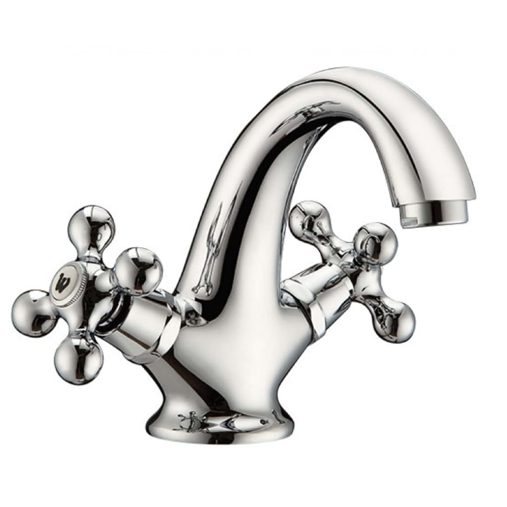 2-Handle Basin Mixer ELK Chrome - OLBRIT