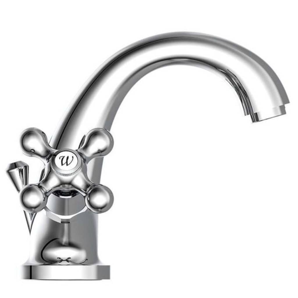 2-Handle Basin Mixer ELK Chrome - OLBRIT