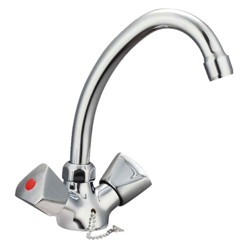 2-Handle basin mixer SAVINO Chrome - OLBRIT