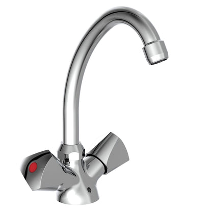 2-Handle basin mixer SAVINO Chrome - OLBRIT