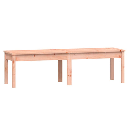 2-Seater Garden Bench 159.5x44x45 cm Solid Wood Douglas - OLBRIT