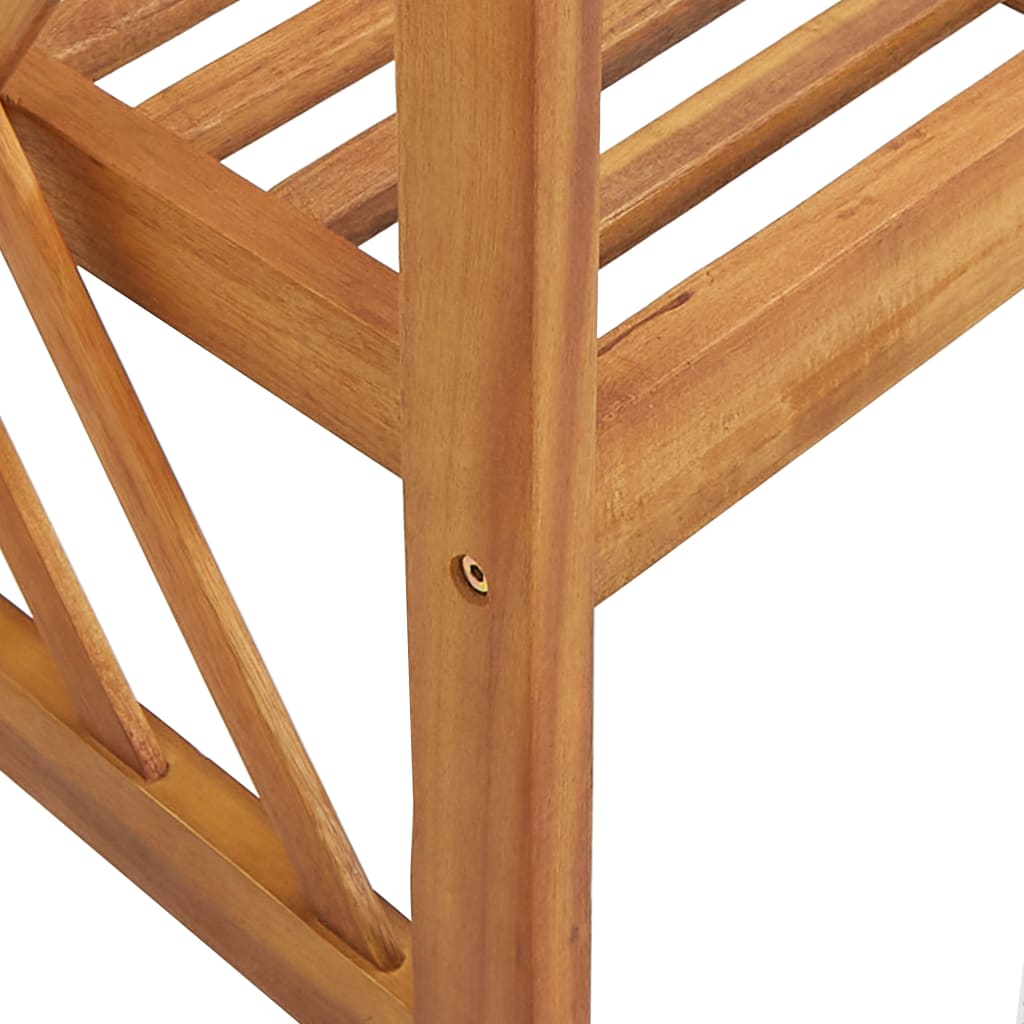 2 Piece Garden Lounge Set Solid Acacia Wood - OLBRIT