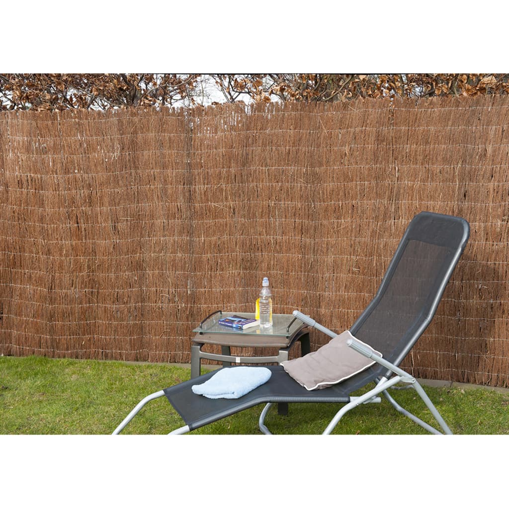 2 pcs Garden Screens Heather 1x5 m 1 cm Thick - OLBRIT