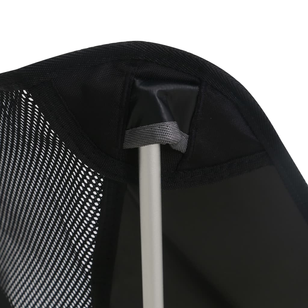 2x Folding Camping Chairs with Carry Bag 54x50x65 cm Aluminium - OLBRIT