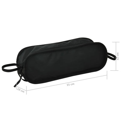 2x Folding Camping Chairs with Carry Bag 54x50x65 cm Aluminium - OLBRIT