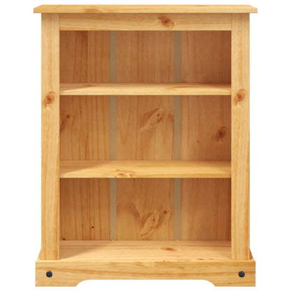 3-Tier Bookcase Mexican Pine Corona Range 81x29x100 cm - OLBRIT