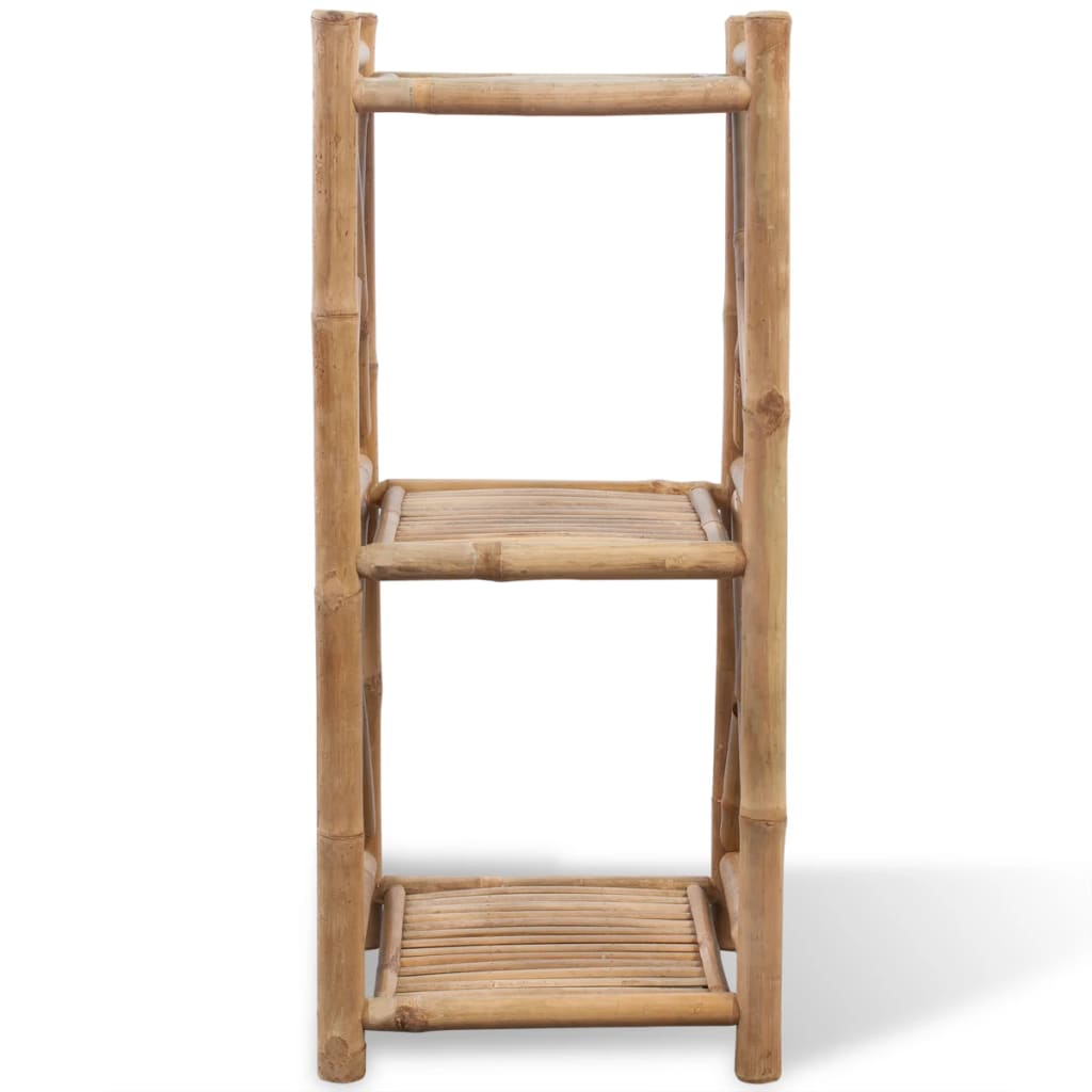 3-Tier Square Bamboo Shelf - OLBRIT