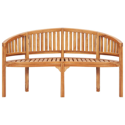 3 Piece Banana Garden Lounge Set Solid Teak Wood - OLBRIT