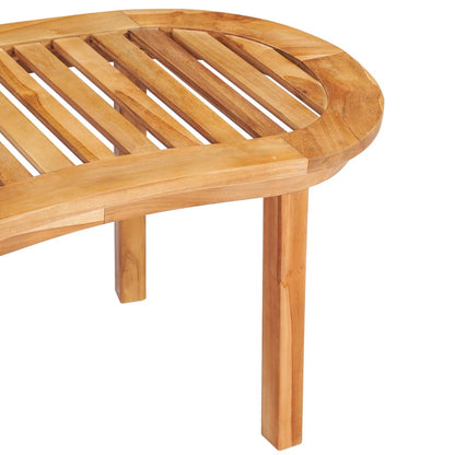 3 Piece Banana Garden Lounge Set Solid Teak Wood - OLBRIT