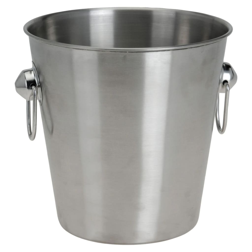 3 Piece Champagne Chiller with Holder Stainless Steel - OLBRIT