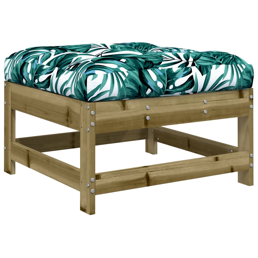 3 Piece Garden Lounge Set with Cushions Impregnated Wood Pine - OLBRIT
