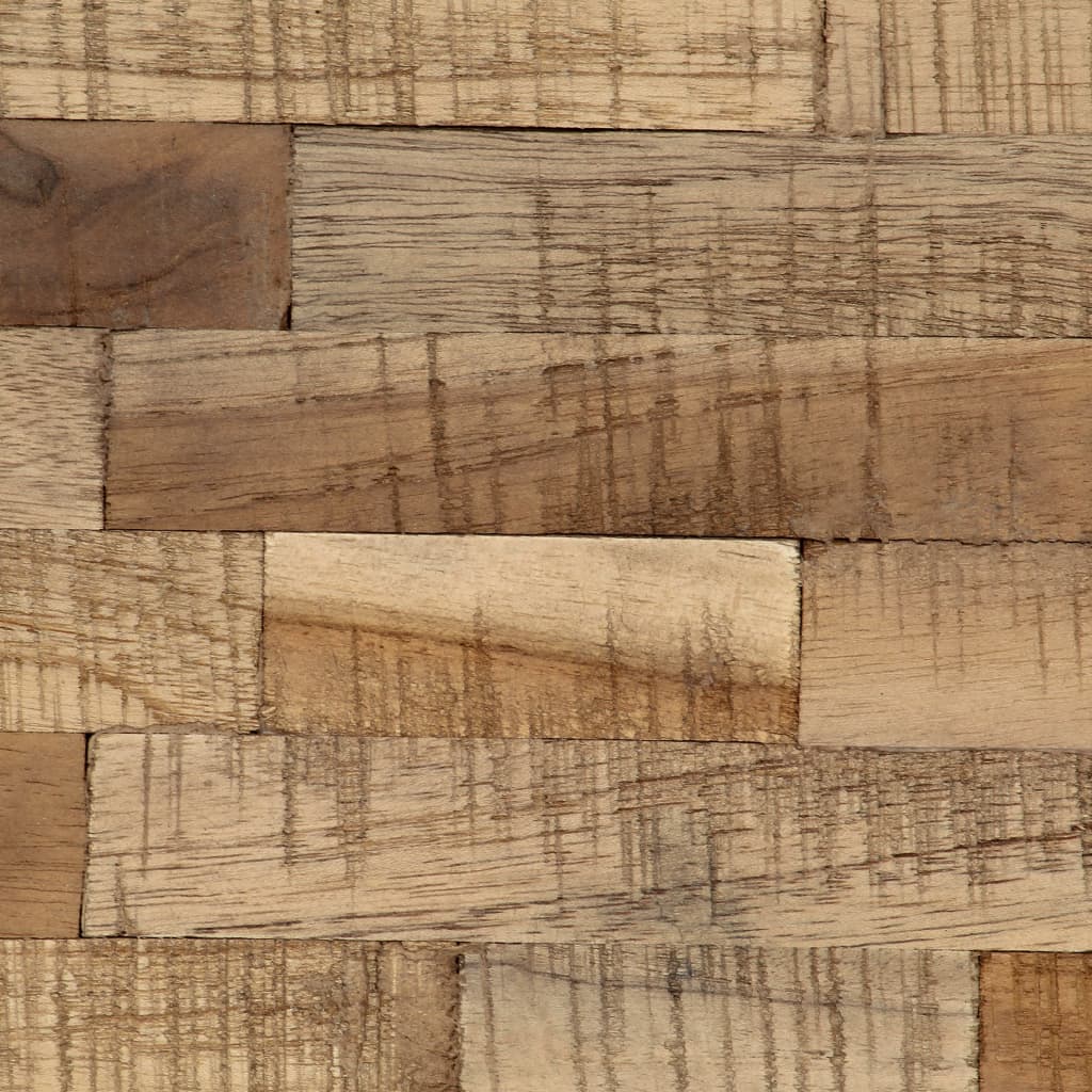 3 Piece Plant Table Set Reclaimed Teak - OLBRIT