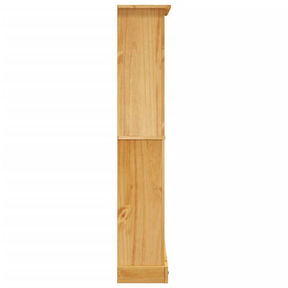 4-Tier Bookcase Mexican Pine Corona Range 81x29x150 cm - OLBRIT