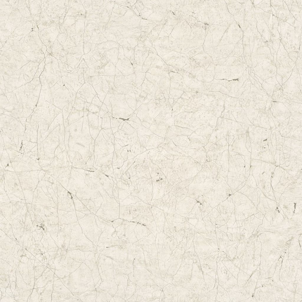 Vintage Deluxe Wallpaper Stucco Crackle Grey and White - OLBRIT