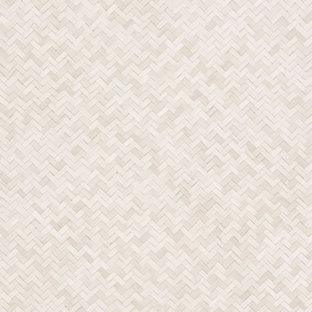 Wallpaper Botanica Rattan Wickerwork Beige - OLBRIT