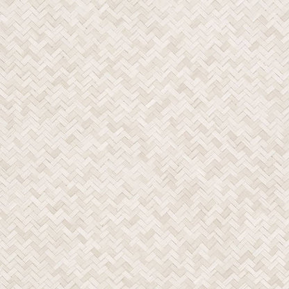 Wallpaper Botanica Rattan Wickerwork Beige - OLBRIT