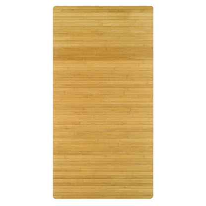 Bath Rug Bamboo 50x80 cm Brown - OLBRIT
