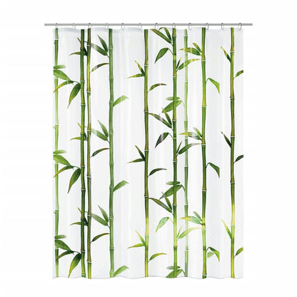 Shower Curtain Bamboo 180x200 cm Green - OLBRIT