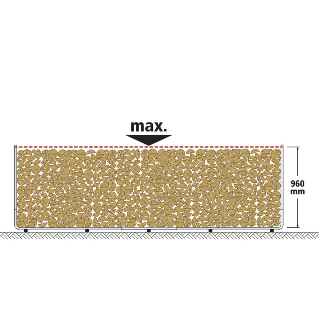 Firewood Stacking Aid Modular XXL - OLBRIT